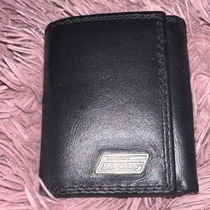 Dickies Genuine Black Leather Card Holder